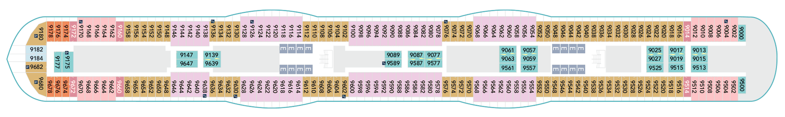 Disney Cruise Line, Disney Wish, Deck 9.png